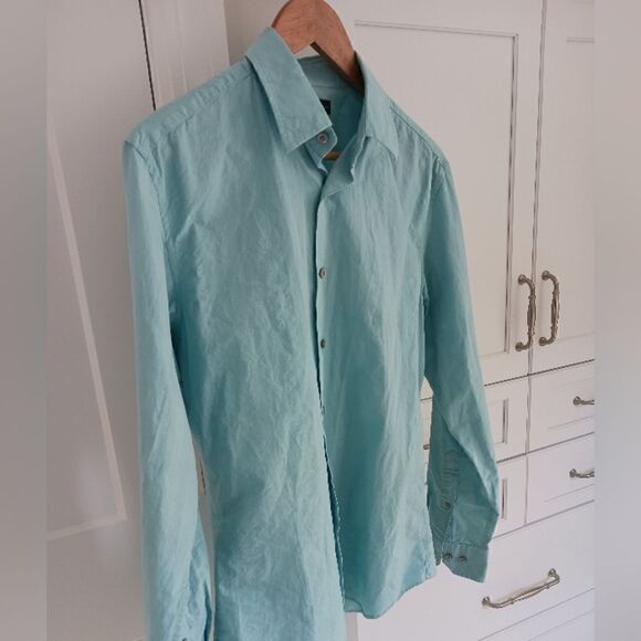 Mens Banana Republic Button Down Shirt Cotton - Picture 3 of 13